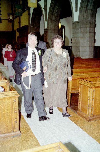 Hugh and Pat